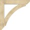 Ekena Millwork Thorton Slat Rough Sawn Bracket, Douglas Fir, 6"W x 44"D x 44"H BKT06X44X44THR06RDF - alternate 3